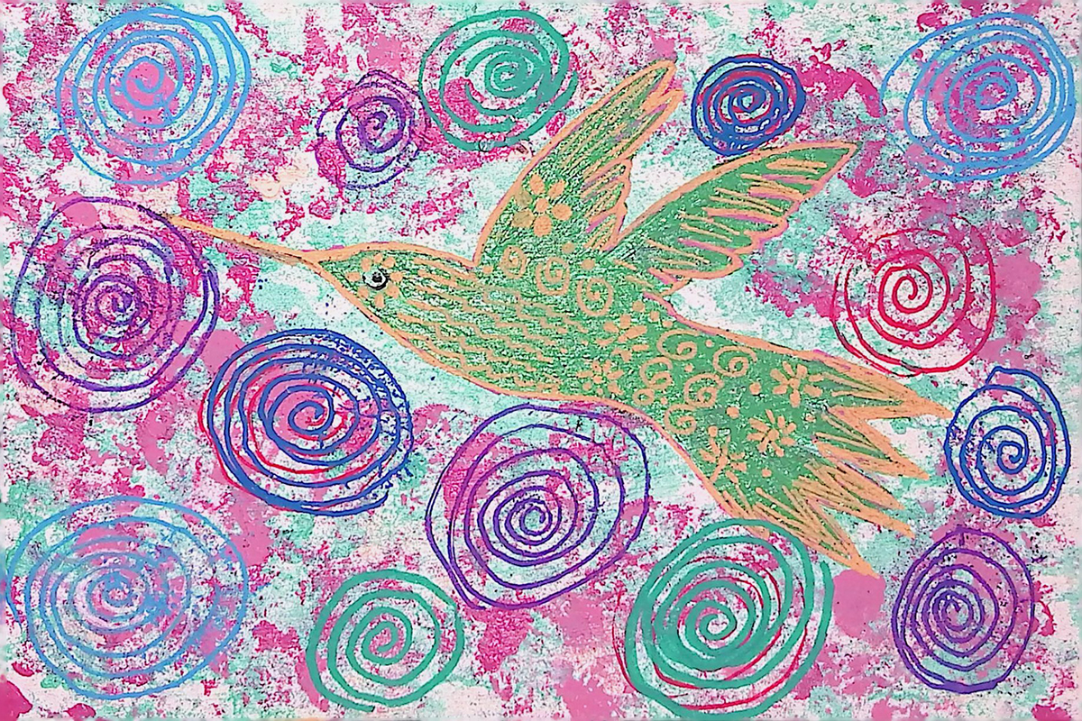 Postcard Art by Joan M. Carter